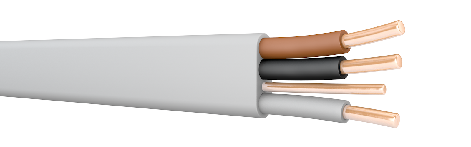 1mm 3core & Earth 6243Y 50M Drum